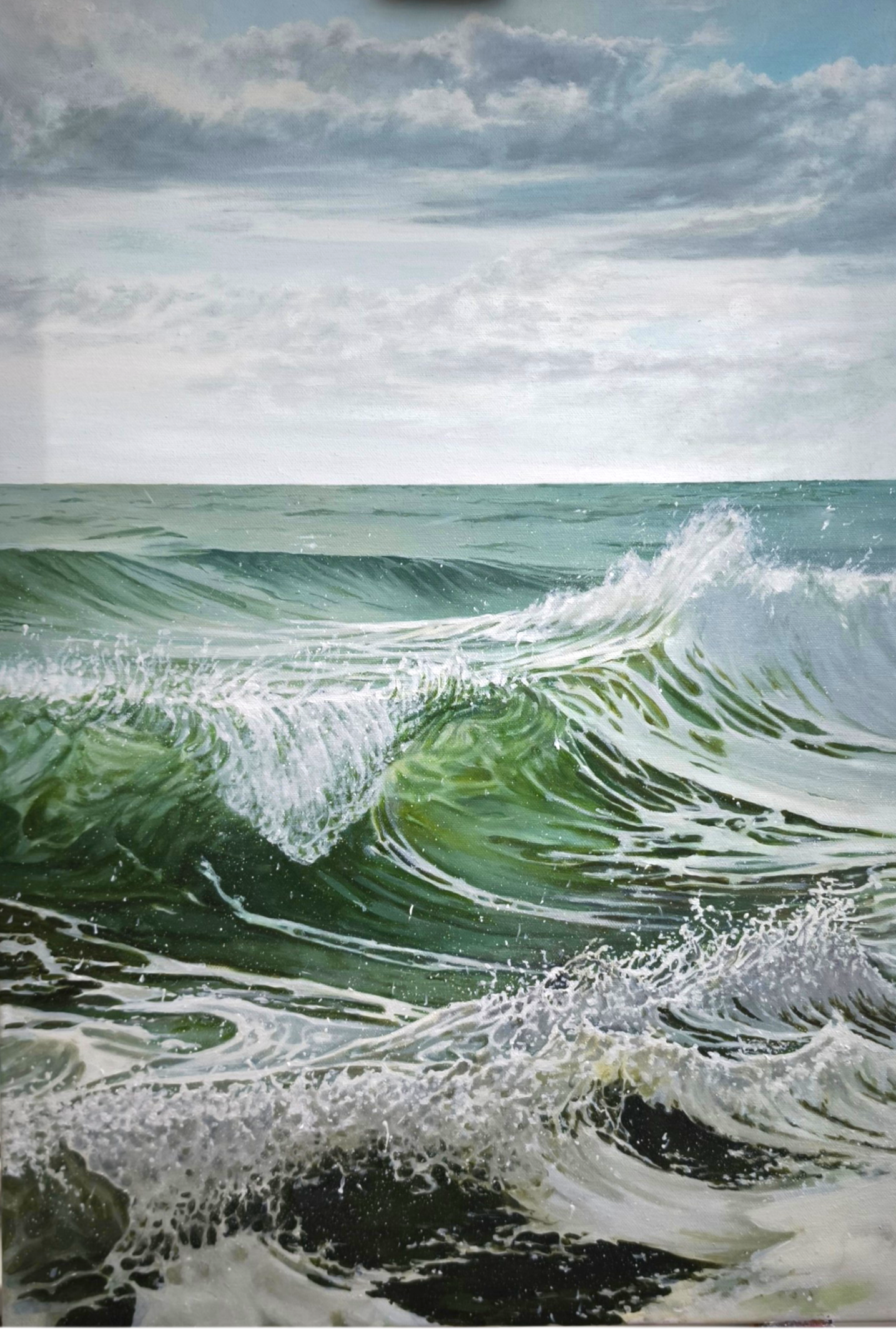 Картина, живопись Морской бриз – Мила Bezú, 70 x 50 см, №9162