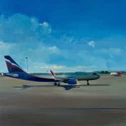 Самолет авиакомпании Аэрофлот