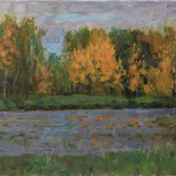 Осень на Клязьме