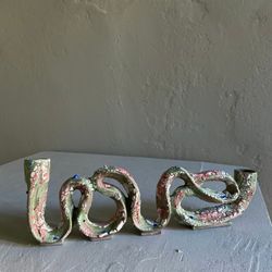 Подсвечник "Love"