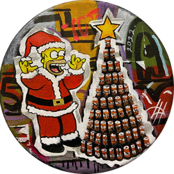 Beer tree. Christmas edition