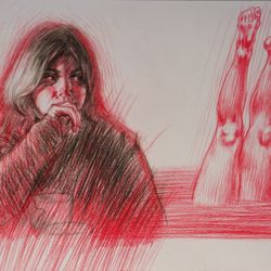 Работа из серии "Вечерний рисунок"