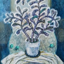 Натюрморт с цветком