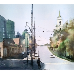 Вид на Кафедральный Собор. Пермь