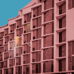 Розовые окна / Pink windows (Майами, 2019)