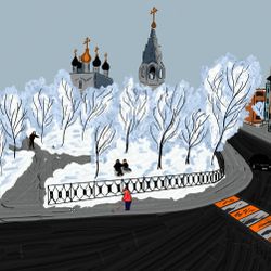 Московский скверик