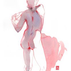 Nu life drawing 0150