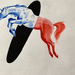 Прыгающая лошадь