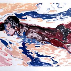 Глубокая синева воды