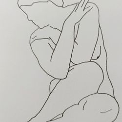 Натурщица