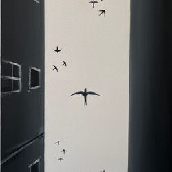 No.5 Free fly. Серия работ "T I M E F L I E S"