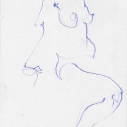Nude life drawing 036
