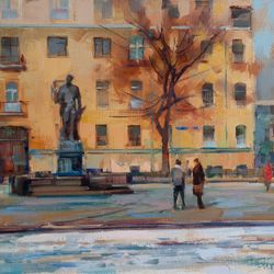 Кутить пойдём к имажинистам. Тверской бульвар.