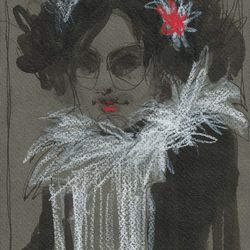 Boa blanc (Белое боа)