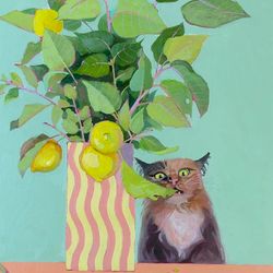 Кот Лимончик