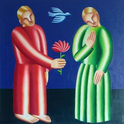Признание. Цветок в руке