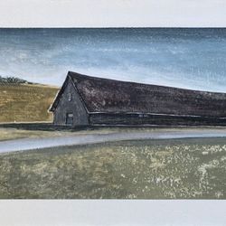 Wooden barn