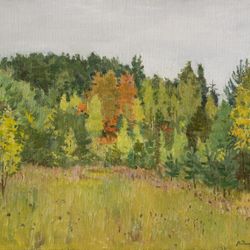 Ранняя осень в лесу
