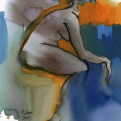 Nude life drawing