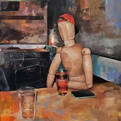 В баре