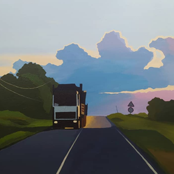 Outside the city