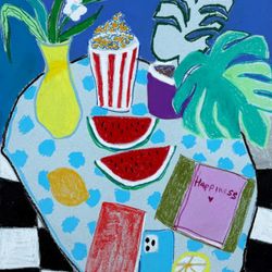 Мгновения лета на тихом столе