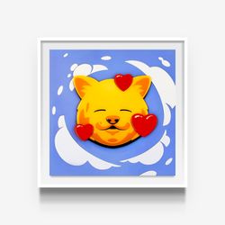 Cat dreams of love