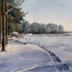 Под снежным покровом