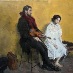 В перерыве