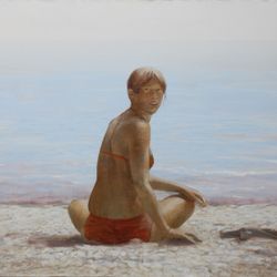 Девушка и море