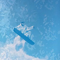 The snowboarder