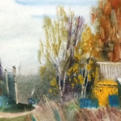 В деревне