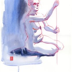 Nude life drawing 0147