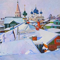 Суздаль. Морозы ударили