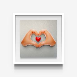 Heart hands