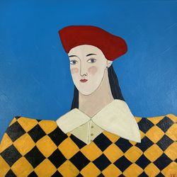 Пиджак в клетку