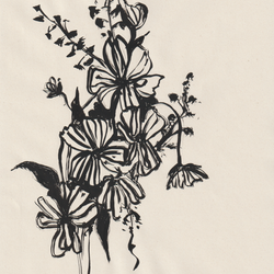 Encre et fleurs 02