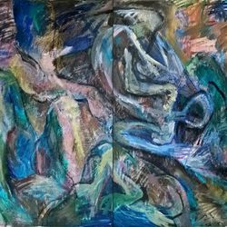 Диптих "Взаимодействие 2"