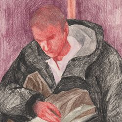 В автобусе