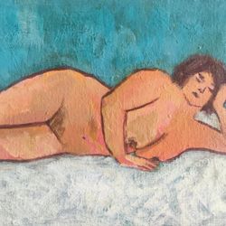 Натурщица