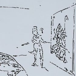 Без названия, из серии "Комнаты"