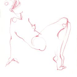 Nude life drawing 031