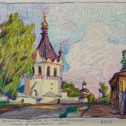 Зарисовка из альбома. Кострома