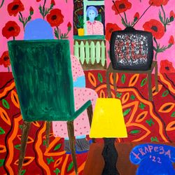 THE RUSSIAN GRANNY diptych