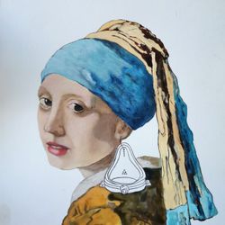 Девушка с фаянсовой серёжкой