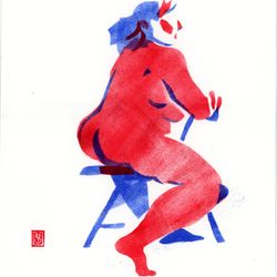 Красная фигура