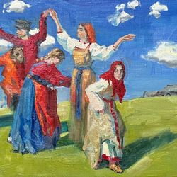 На пригорке