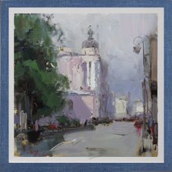 Этюд в СПб. На Петроградской стороне