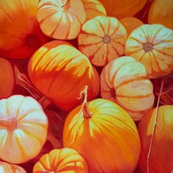 Осенние тыквы (Autumn pumpkins)