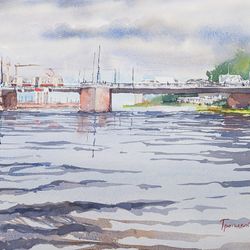 Вид на Высокий мост, г. Калининград